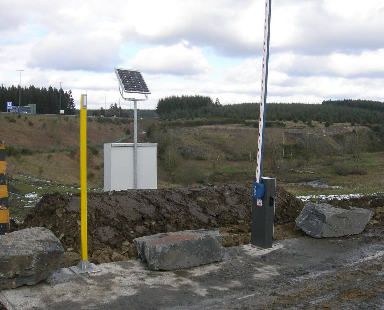 ABF fermetures barrière automatique parking