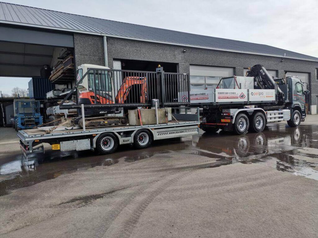 ABF Fermetures Baikrich camion transport de portail
